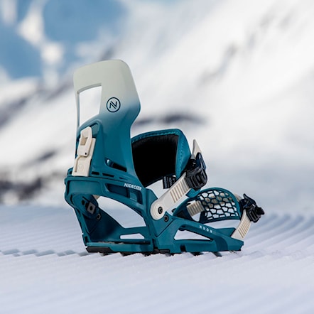 Snowboard Binding Nidecker Muon teal blue 2025 - 8