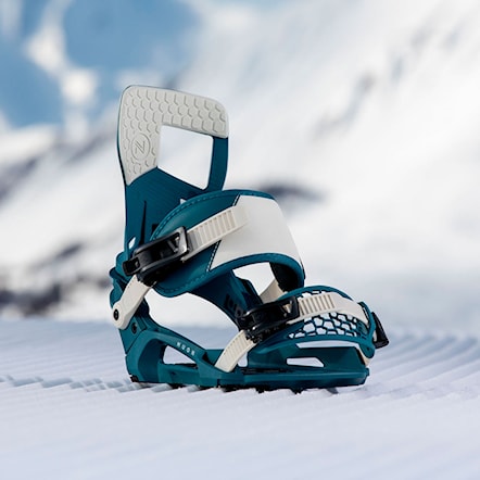 Snowboard Binding Nidecker Muon teal blue 2025 - 9