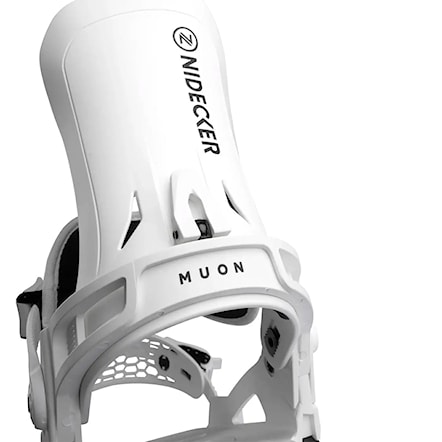 Snowboard Binding Nidecker Muon white 2026 - 3