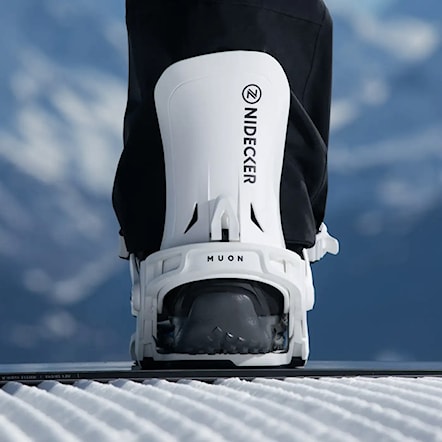 Snowboard Binding Nidecker Muon white 2026 - 4