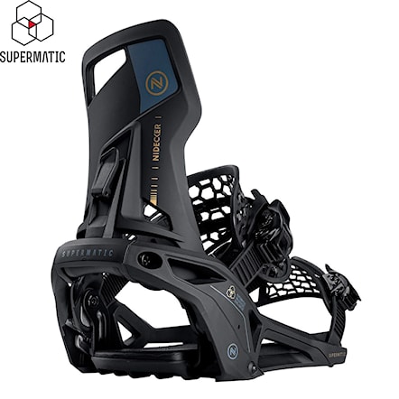 Snowboard Binding Nidecker OG Supermatic black 2026 - 1