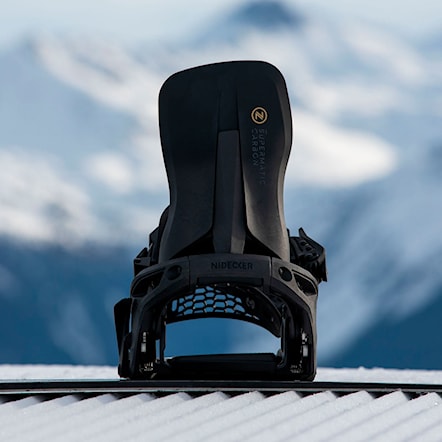 Vázání na snowboard Nidecker Supermatic Carbon black 2025 - 14