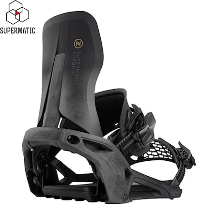 Viazanie na snowboard Nidecker Supermatic Carbon black 2026 - 1