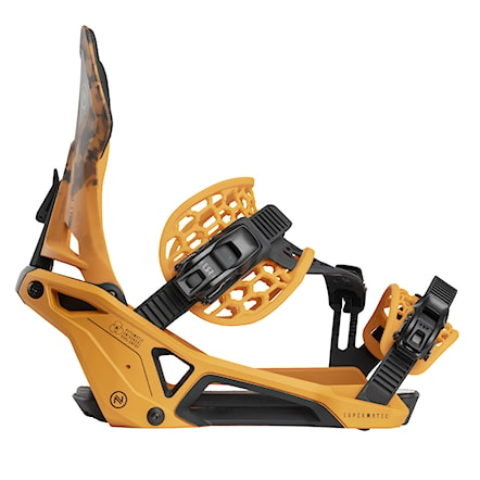 Snowboard Binding Nidecker Supermatic dune orange 2025 - 4