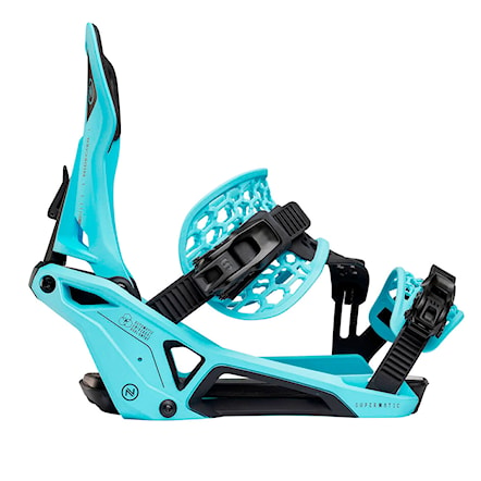 Snowboard Binding Nidecker Supermatic escape cyan 2025 - 5