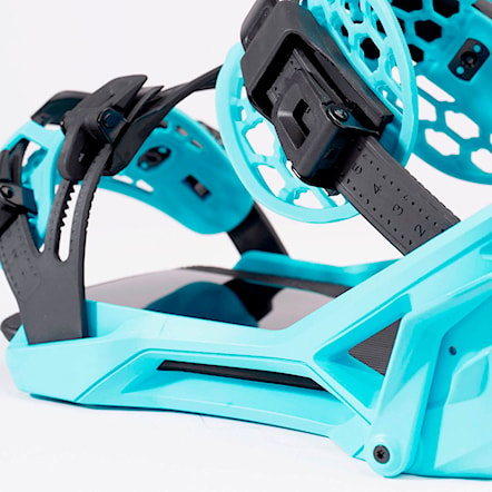 Snowboard Binding Nidecker Supermatic escape cyan 2025 - 8