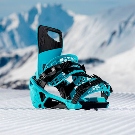 Snowboard Binding Nidecker Supermatic escape cyan 2025 - 14