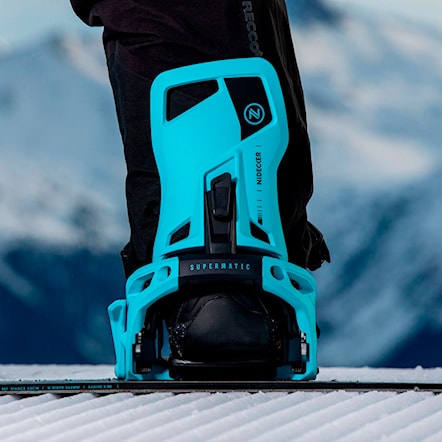 Snowboard Binding Nidecker Supermatic escape cyan 2025 - 17