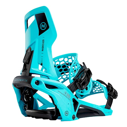 Snowboard Binding Nidecker Supermatic escape cyan 2025 - 1