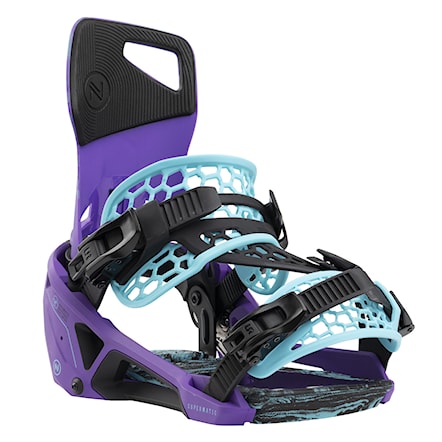 Snowboard Binding Nidecker Supermatic joker purple 2025 - 3