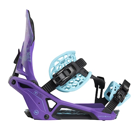 Snowboard Binding Nidecker Supermatic joker purple 2025 - 4