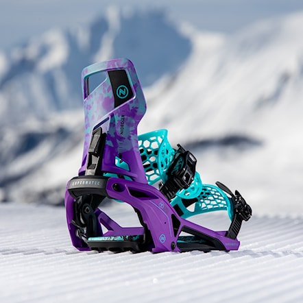 Snowboard Binding Nidecker Supermatic joker purple 2025 - 6