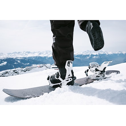 Vázání na snowboard Nidecker Supermatic white 2024 - 10