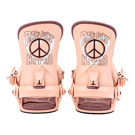 Snowboard Binding Nitro Cosmic peace love 2025 - 2