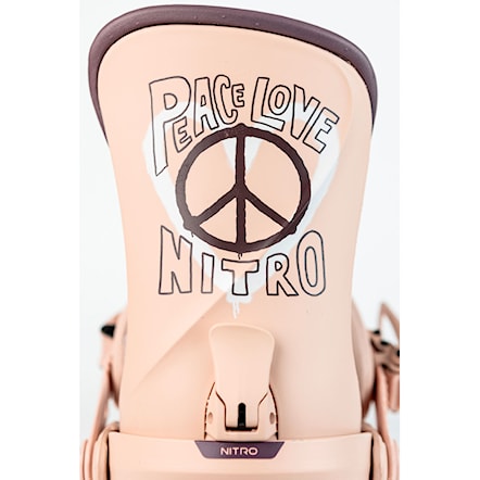 Snowboard Binding Nitro Cosmic peace love 2025 - 5