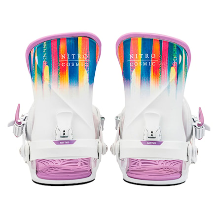 Vázání na snowboard Nitro Cosmic white brush 2025 - 2