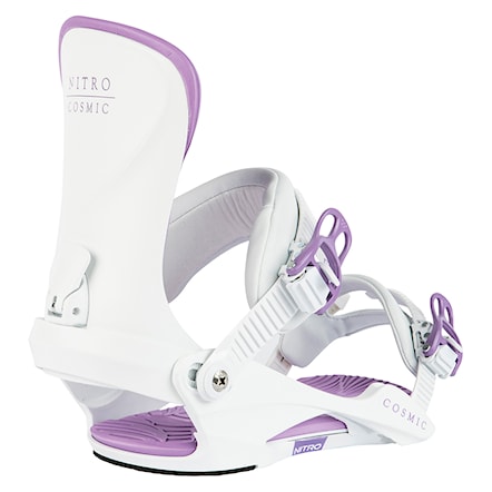 Vázání na snowboard Nitro Cosmic white lavender 2024 - 2