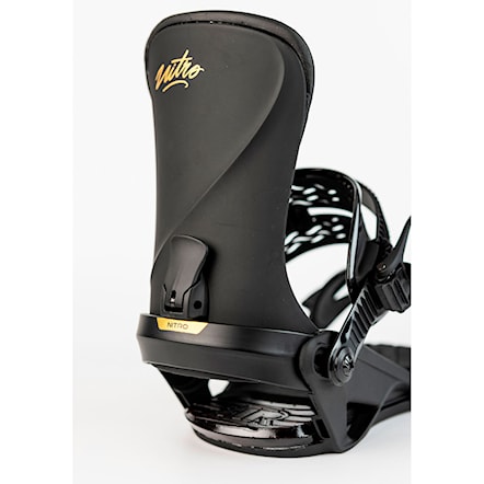 Wiązanie snowboardowe Nitro Ivy ultra black 2025 - 9