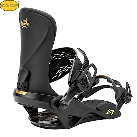 Wiązanie snowboardowe Nitro Ivy ultra black 2025 - 1