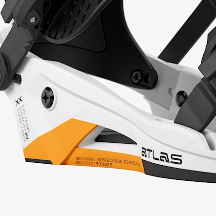 Snowboard Binding Union Atlas white/orange 2026 - 6
