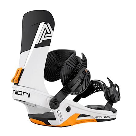 Snowboard Binding Union Atlas white/orange 2026 - 1