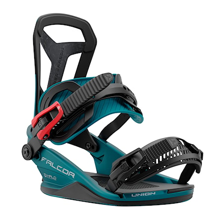 Snowboard Binding Union Falcor teal 2025 - 2