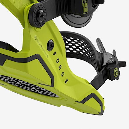 Snowboard Binding Union Force Team Hb cyber lime 2026 - 5