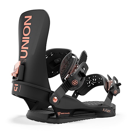 Wiązanie snowboardowe Union Juliet black 2025 - 1