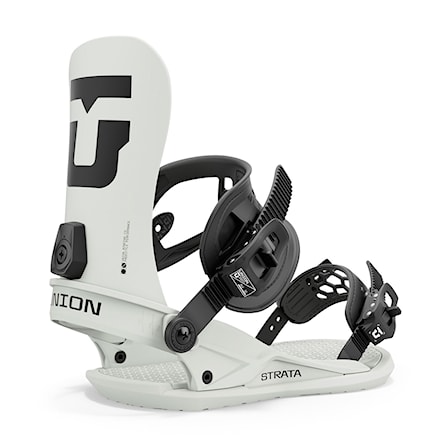 Snowboard Binding Union Strata bone white 2025 - 1