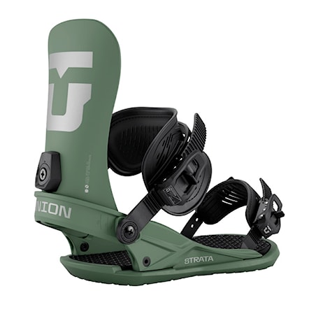 Snowboard Binding Union Strata olive green 2026 - 1