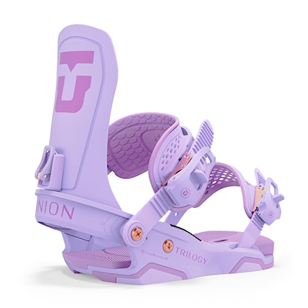 Viazanie na snowboard Union Trilogy Team HB lavender 2025 - 1