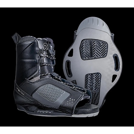 Wiązanie wakeboardowe Hyperlite Team OT black/charcoal 2025 - 8