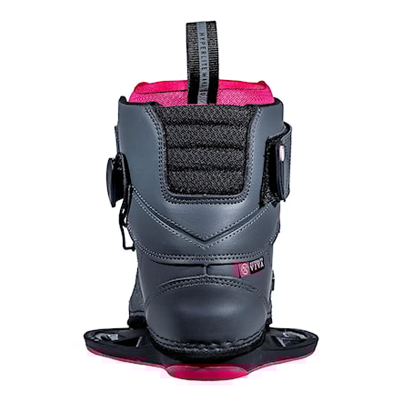 Wiązanie wakeboardowe Hyperlite Viva grey/pink 2025 - 4