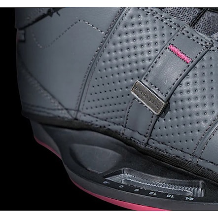 Wiązanie wakeboardowe Hyperlite Viva grey/pink 2025 - 7