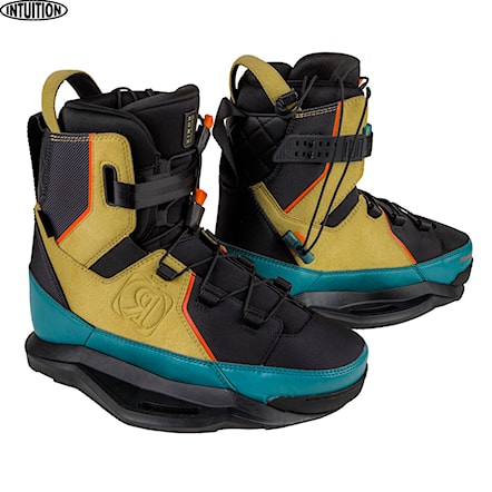 Wiązanie wakeboardowe Ronix Atmos EXP desert moss/ocean 2024 - 1