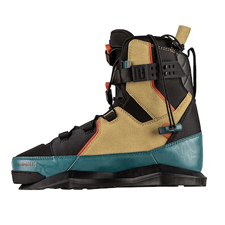 Wiązanie wakeboardowe Ronix Atmos EXP desert moss/ocean 2024 - 4