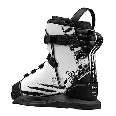 Wiązanie wakeboardowe Ronix Kinetik Project EXP white/black 2025 - 8