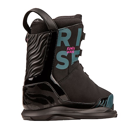Wiązanie wakeboardowe Ronix Rise black/teal/pink 2025 - 10