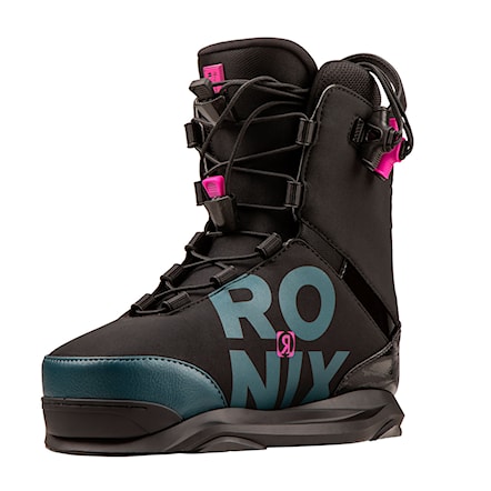 Wiązanie wakeboardowe Ronix Rise black/teal/pink 2025 - 6