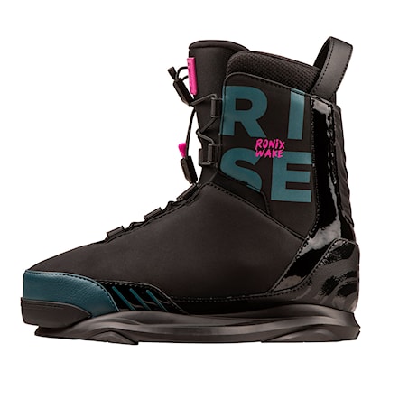 Wiązanie wakeboardowe Ronix Rise black/teal/pink 2025 - 7