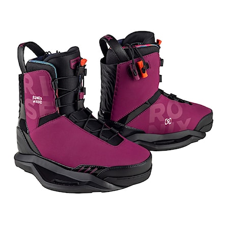 Viazanie na wakeboard Ronix Rise merlot/peach 2026 - 1