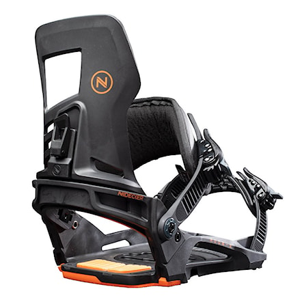 Viazanie na snowboard Nidecker Muon-X black/orange 2021 - 1
