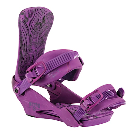 Snowboard Binding Nitro Cosmic f.c.s. purple 2022 - 1