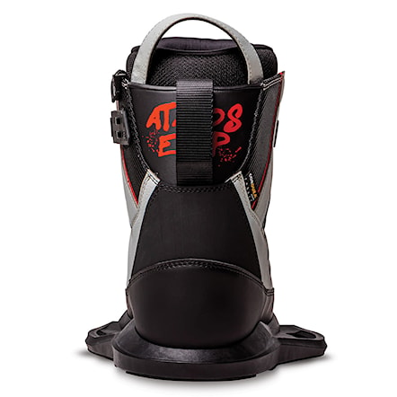 Wakeboard Binding Ronix Atmos EXP black/dove/red 2023 - 6