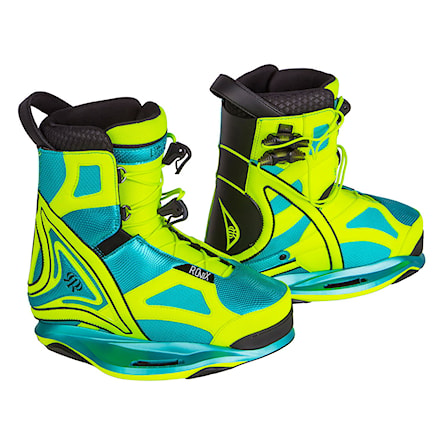 Wakeboard Binding Ronix Limelight highlighter/anodized turquoise 2017 - 1