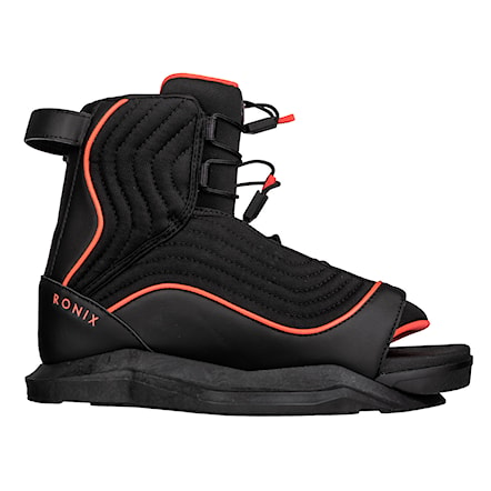 Wakeboard Binding Ronix Luxe black/coral 2024 - 2