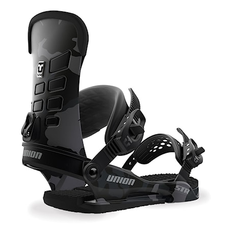 Wiązanie snowboardowe Union STR black/camo 2019 - 1