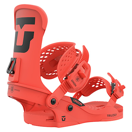 Snowboard Binding Union Trilogy Team HB coral 2023 - 1