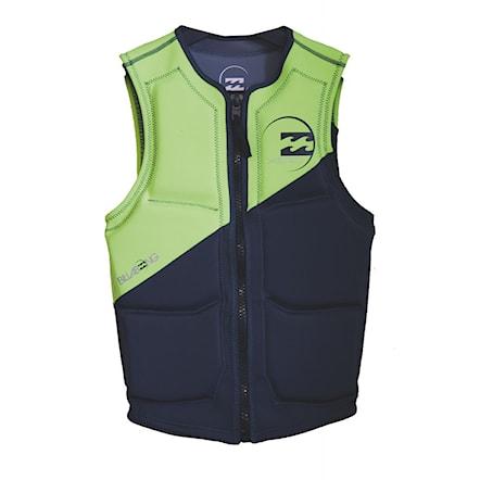 Vest Billabong Xero Pro lime 2014 - 1