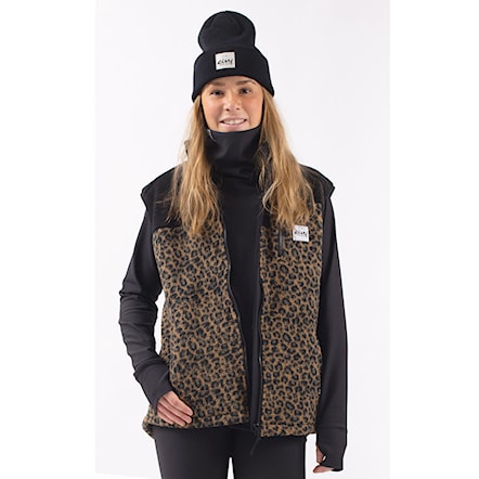 Kamizelka Eivy Lumberjackie Sherpa Vest leopard 2026 - 3